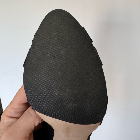 Zara basic suede heeled sandals - Picture 6 of 6